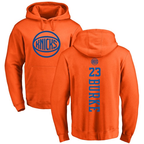 NBA Nike New York Knicks #20 Doug McDermott Orange One Color Backer Pullover Hoodie