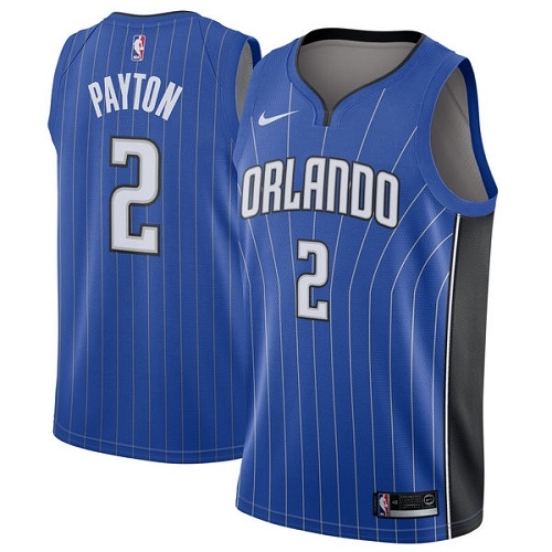 Men's Nike Orlando Magic #2 Elfrid Payton Swingman Royal Blue Road NBA Jersey - Icon Edition