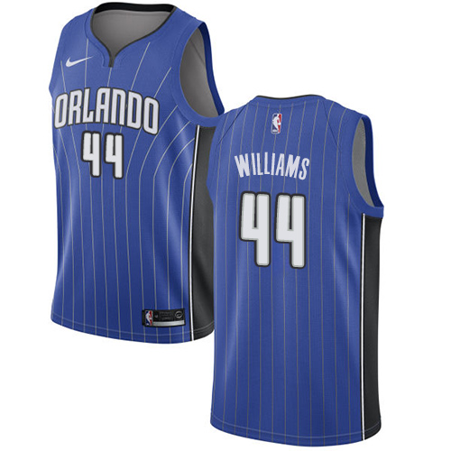 Men's Nike Orlando Magic #44 Jason Williams Swingman Royal Blue Road NBA Jersey - Icon Edition