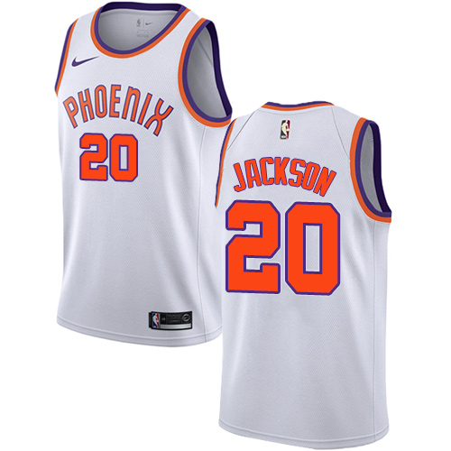 Men's Adidas Phoenix Suns #20 Josh Jackson Authentic White Home NBA Jersey