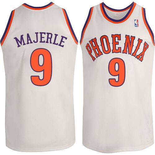 Men's Adidas Phoenix Suns #9 Dan Majerle Swingman White New Throwback NBA Jersey