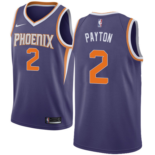 Men's Nike Phoenix Suns #53 Greg Monroe Swingman Purple Road NBA Jersey - Icon Edition