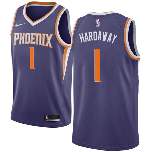 Youth Nike Phoenix Suns #1 Penny Hardaway Swingman Purple Road NBA Jersey - Icon Edition