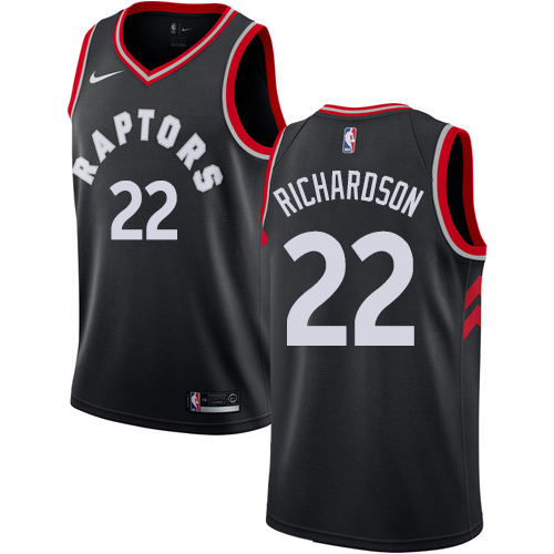 Men's Nike Toronto Raptors #20 Bruno Caboclo Authentic Black Alternate NBA Jersey Statement Edition