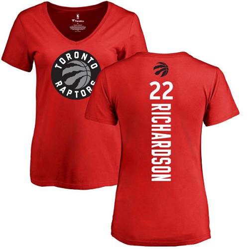 NBA Women's Nike Toronto Raptors #20 Bruno Caboclo Red Backer T-Shirt