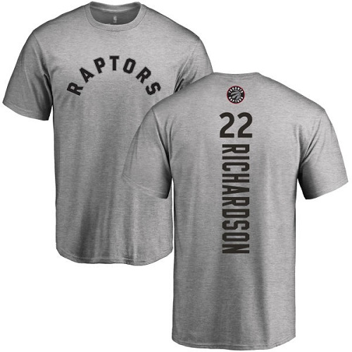 NBA Nike Toronto Raptors #20 Bruno Caboclo Ash Backer T-Shirt