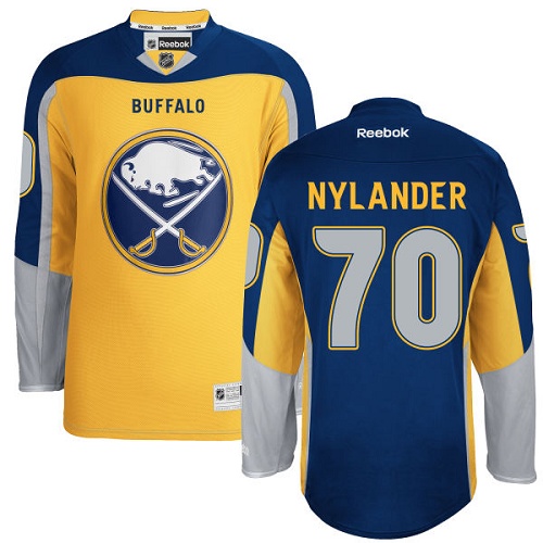 Women's Reebok Buffalo Sabres #92 Alexander Nylander Authentic Gold Third NHL Jersey