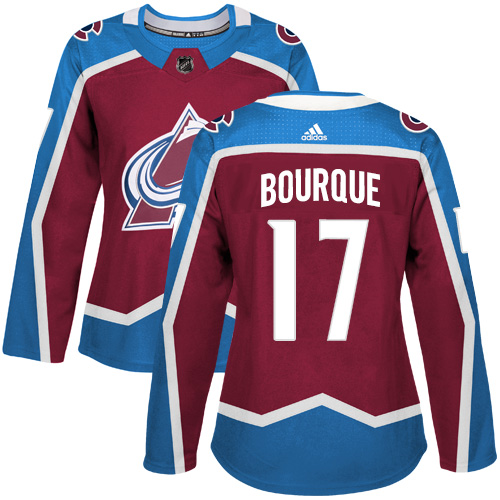 Youth Adidas Colorado Avalanche #13 Alexander Kerfoot Premier Burgundy Red Home NHL Jersey