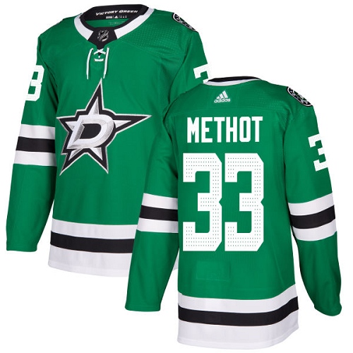 Youth Adidas Dallas Stars #33 Marc Methot Authentic Green Home NHL Jersey