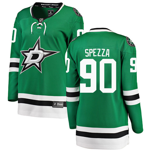 Women's Dallas Stars #90 Jason Spezza Authentic Green Home Fanatics Branded Breakaway NHL Jersey