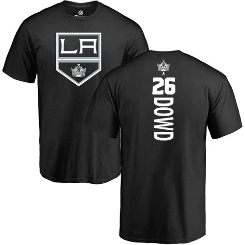NHL Adidas Los Angeles Kings #26 Nic Dowd Black Backer T-Shirt