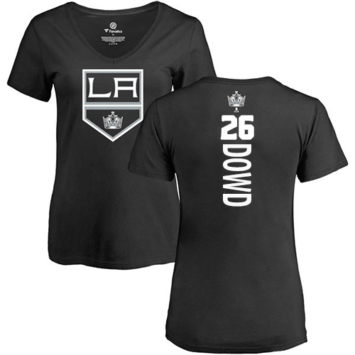 NHL Women's Adidas Los Angeles Kings #26 Nic Dowd Black Backer T-Shirt