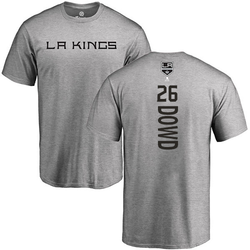 NHL Adidas Los Angeles Kings #26 Nic Dowd Ash Backer T-Shirt