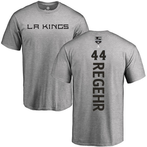 NHL Adidas Los Angeles Kings #44 Robyn Regehr Ash Backer T-Shirt