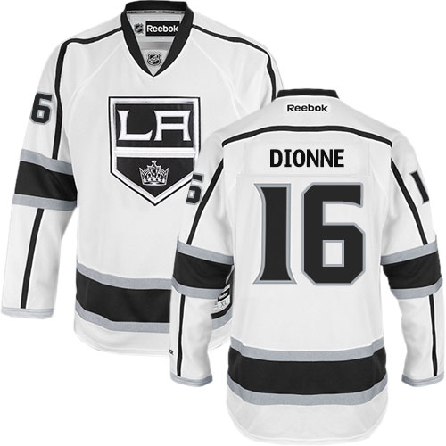 Women's Reebok Los Angeles Kings #16 Marcel Dionne Authentic White Away NHL Jersey
