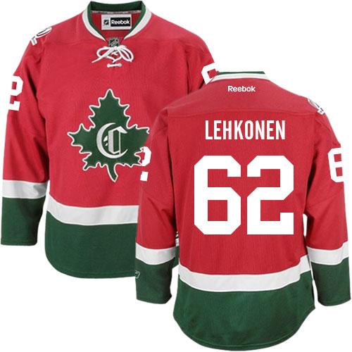 Men's Reebok Montreal Canadiens #62 Artturi Lehkonen Authentic Red New CD NHL Jersey