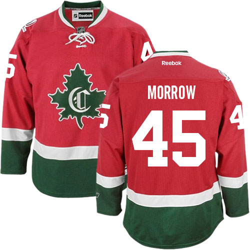 Men's Reebok Montreal Canadiens #45 Joe Morrow Authentic Red New CD NHL Jersey