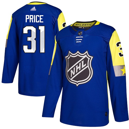 Men's Adidas Montreal Canadiens #31 Carey Price Authentic Royal Blue 2018 All-Star Atlantic Division NHL Jersey