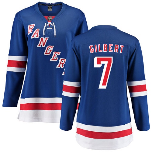 Women's New York Rangers #7 Rod Gilbert Fanatics Branded Royal Blue Home Breakaway NHL Jersey