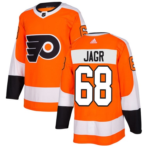 Youth Adidas Philadelphia Flyers #68 Jaromir Jagr Authentic Orange Home NHL Jersey