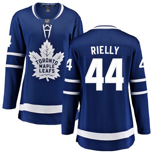 Women's Toronto Maple Leafs #44 Morgan Rielly Authentic Royal Blue Home Fanatics Branded Breakaway NHL Jersey