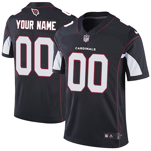 Youth Nike Arizona Cardinals Customized Black Alternate Vapor Untouchable Custom Elite NFL Jersey