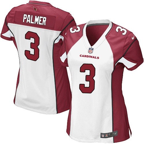 Women's Nike Arizona Cardinals #3 Carson Palmer Game White NFL Jersey