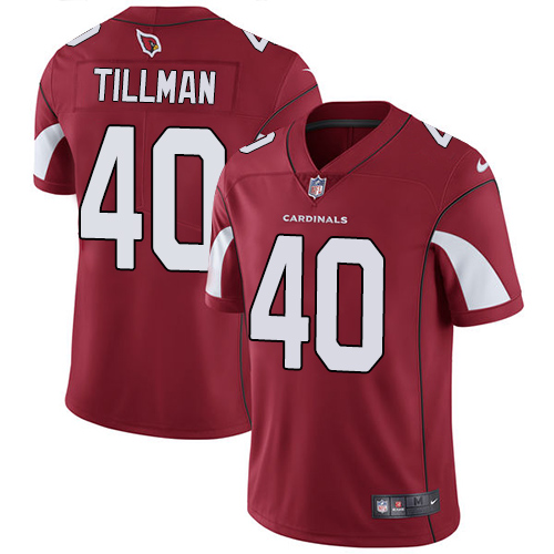 Youth Nike Arizona Cardinals #40 Pat Tillman Red Team Color Vapor Untouchable Limited Player NFL Jersey