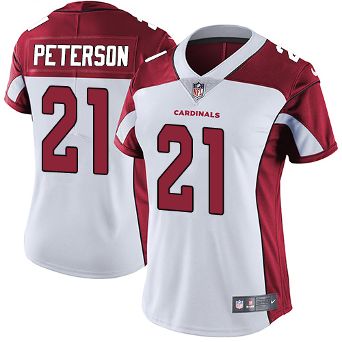 Women's Nike Arizona Cardinals #21 Patrick Peterson White Vapor Untouchable Elite Player NFL Jersey