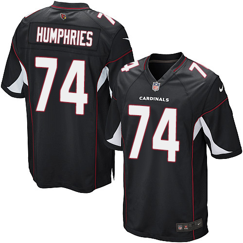 Men's Nike Arizona Cardinals #74 D.J. Humphries Game Black Alternate NFL Jersey