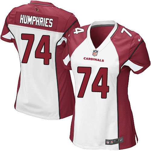 Women's Nike Arizona Cardinals #74 D.J. Humphries Game White NFL Jersey