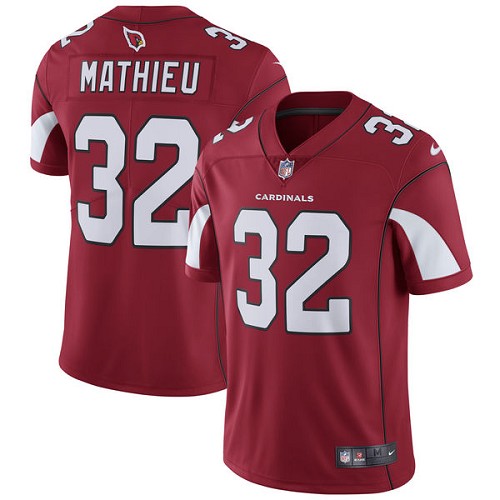 Youth Nike Arizona Cardinals #32 Tyrann Mathieu Red Team Color Vapor Untouchable Limited Player NFL Jersey