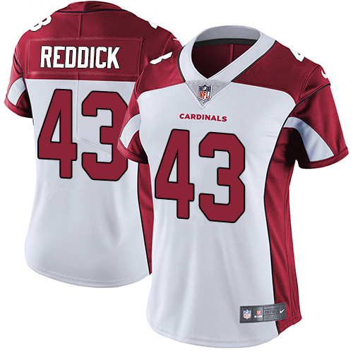 Women's Nike Arizona Cardinals #43 Haason Reddick White Vapor Untouchable Limited Player NFL Jersey
