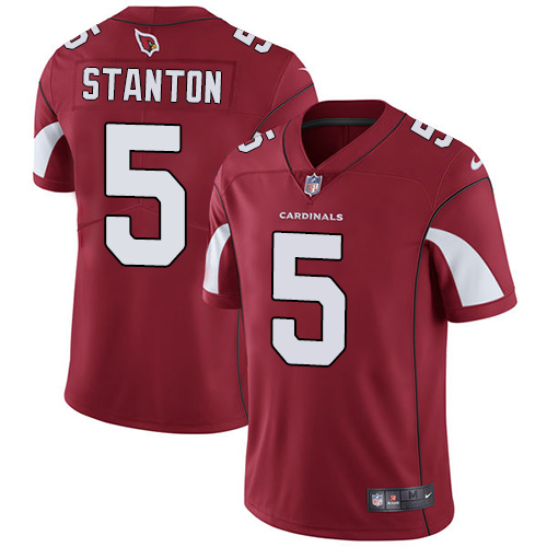 Men's Nike Arizona Cardinals #5 Drew Stanton Red Team Color Vapor Untouchable Limited Player NFL Jersey