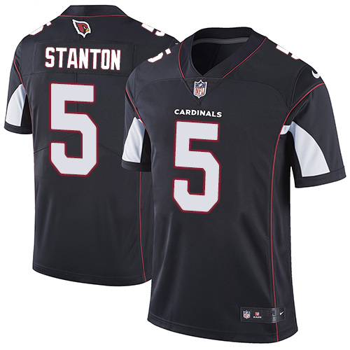Youth Nike Arizona Cardinals #5 Drew Stanton Black Alternate Vapor Untouchable Elite Player NFL Jersey