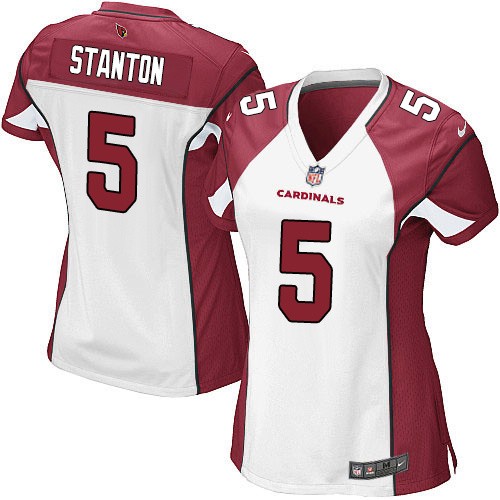Women's Nike Arizona Cardinals #5 Drew Stanton Game White NFL Jersey