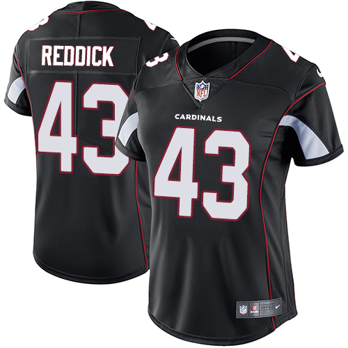 Women's Nike Arizona Cardinals #43 Haason Reddick Black Alternate Vapor Untouchable Elite Player NFL Jersey