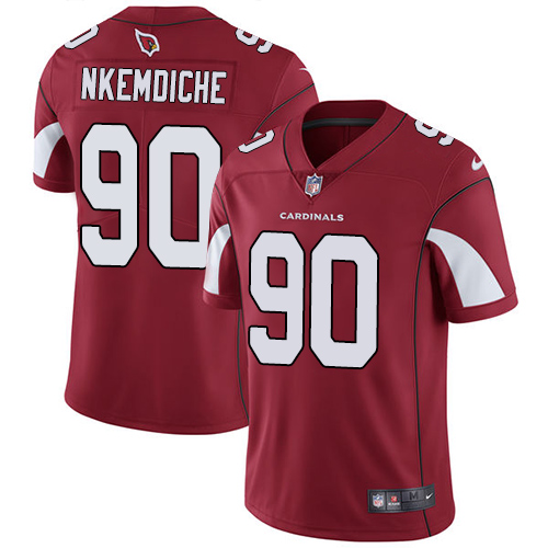 Men's Nike Arizona Cardinals #90 Robert Nkemdiche Red Team Color Vapor Untouchable Limited Player NFL Jersey