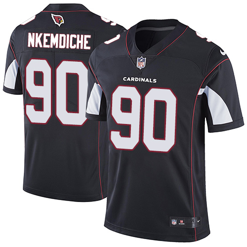 Men's Nike Arizona Cardinals #90 Robert Nkemdiche Black Alternate Vapor Untouchable Limited Player NFL Jersey