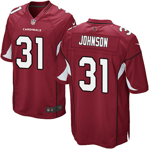 Youth Nike Arizona Cardinals #31 David Johnson Game Red Team Color NFL Jersey