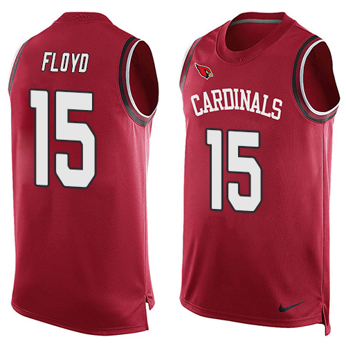 Limited Nike Men's Michael Floyd Red Jersey - #15 NFL Arizona Cardinals Player Name & Number Tank Top