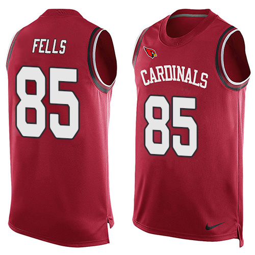 Limited Nike Men's Darren Fells Red Jersey - #85 NFL Arizona Cardinals Player Name & Number Tank Top