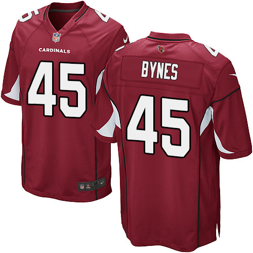 Men's Nike Arizona Cardinals #45 Josh Bynes Game Red Team Color NFL Jersey