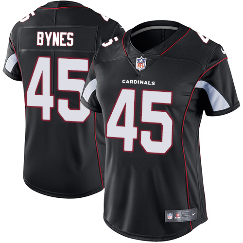 Women's Nike Arizona Cardinals #45 Josh Bynes Black Alternate Vapor Untouchable Elite Player NFL Jersey