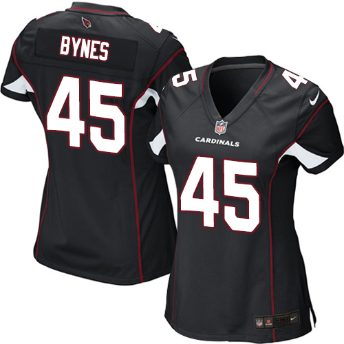 Women's Nike Arizona Cardinals #45 Josh Bynes Game Black Alternate NFL Jersey
