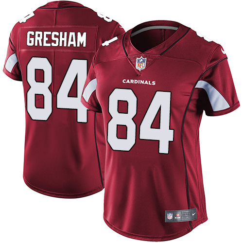 Women's Nike Arizona Cardinals #84 Jermaine Gresham Red Team Color Vapor Untouchable Limited Player NFL Jersey