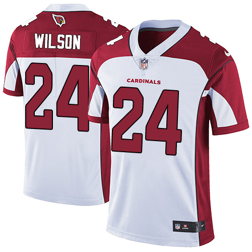 Men's Nike Arizona Cardinals #24 Adrian Wilson White Vapor Untouchable Limited Player NFL Jersey