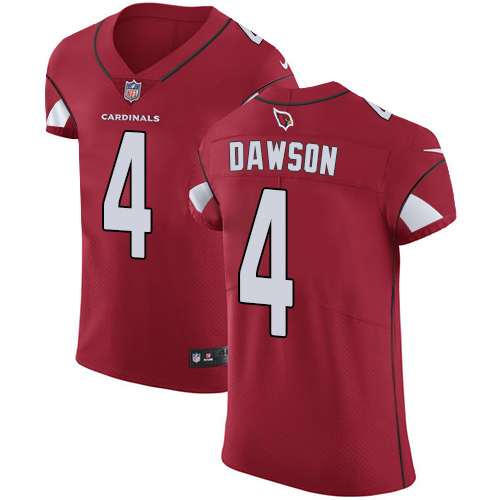 Men's Nike Arizona Cardinals #4 Phil Dawson Elite Red Team Color NFL Jersey