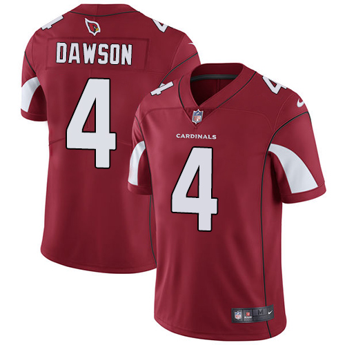 Men's Nike Arizona Cardinals #4 Phil Dawson Red Team Color Vapor Untouchable Limited Player NFL Jersey