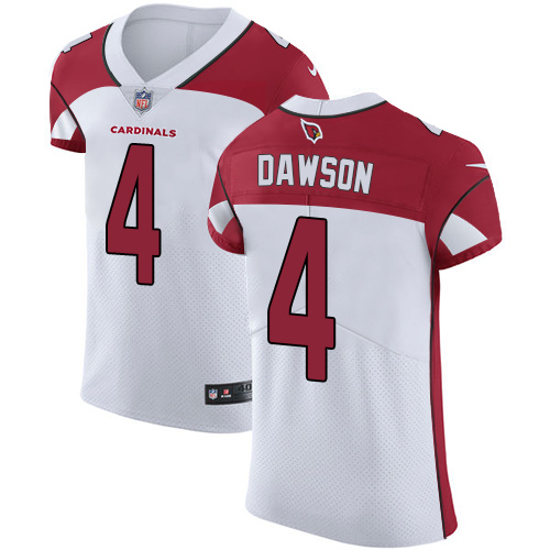 Men's Nike Arizona Cardinals #4 Phil Dawson Elite White NFL Jersey